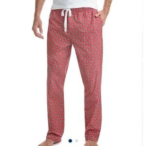 Holiday Lights Lounge Pants Medium NWT Men Red